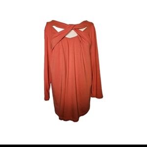 Soft Surroundings Women's Twist Neck Top Size Large